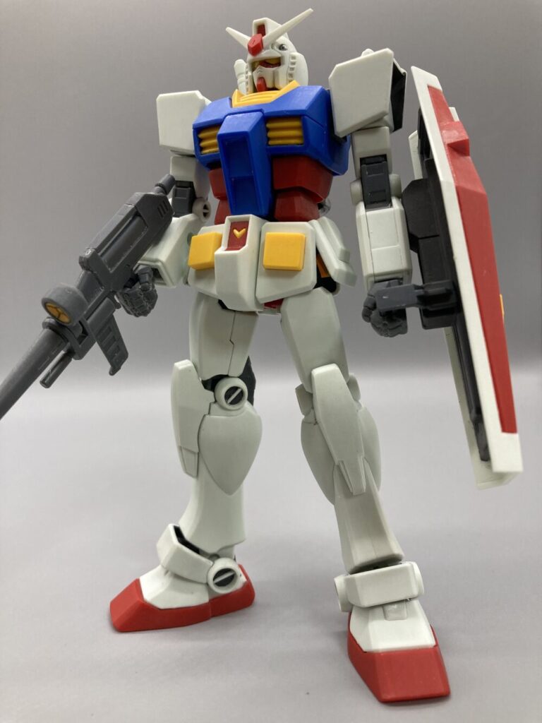 部分塗装したEGガンダム_正面