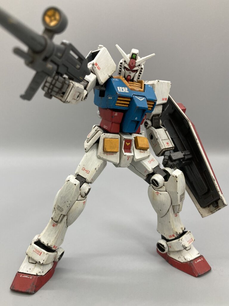 EGガンダム_ビームライフルで狙い撃つ